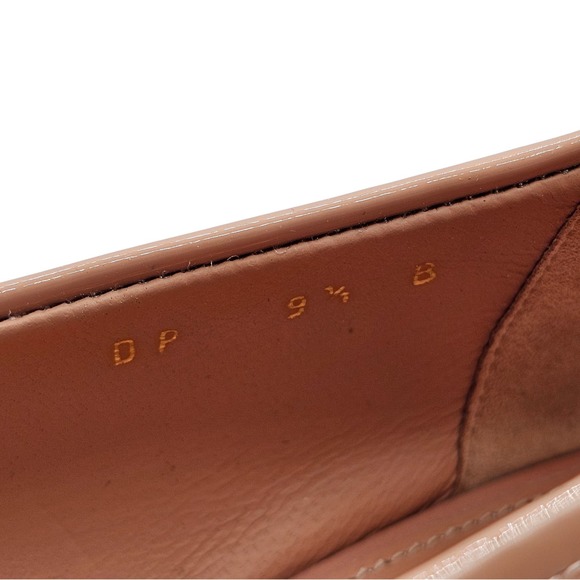 Salvatore Ferragamo Myrna Leather Embellished Ballet Flats 9.5 $695 - Picture 10 of 11